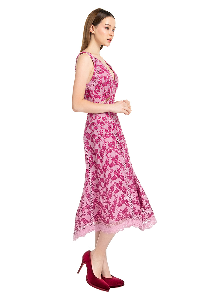 side view of the dress